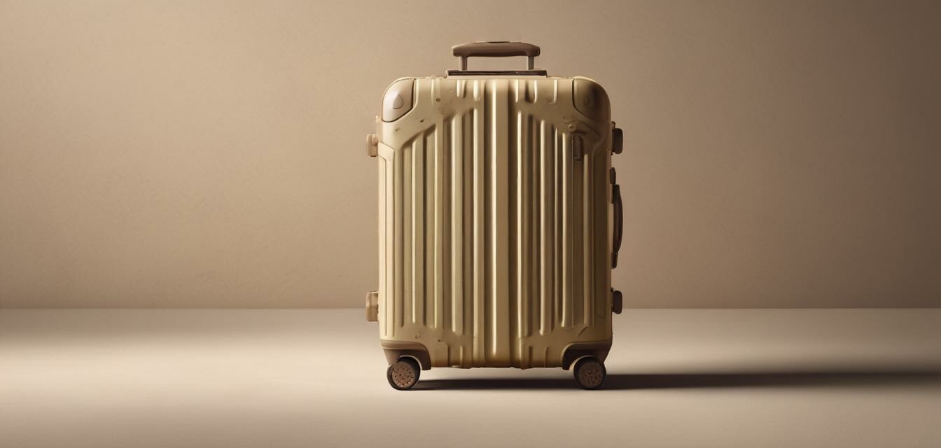 Biodegradable luggage for eco-friendly travelers