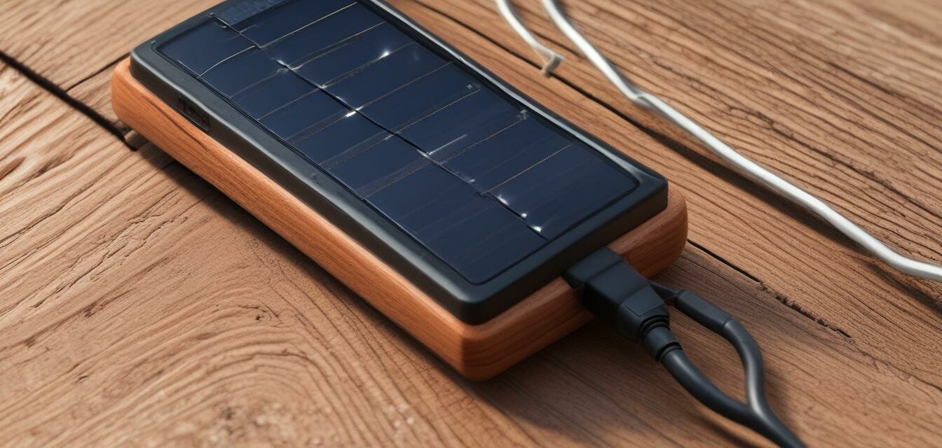 Eco-friendly solar powered charger